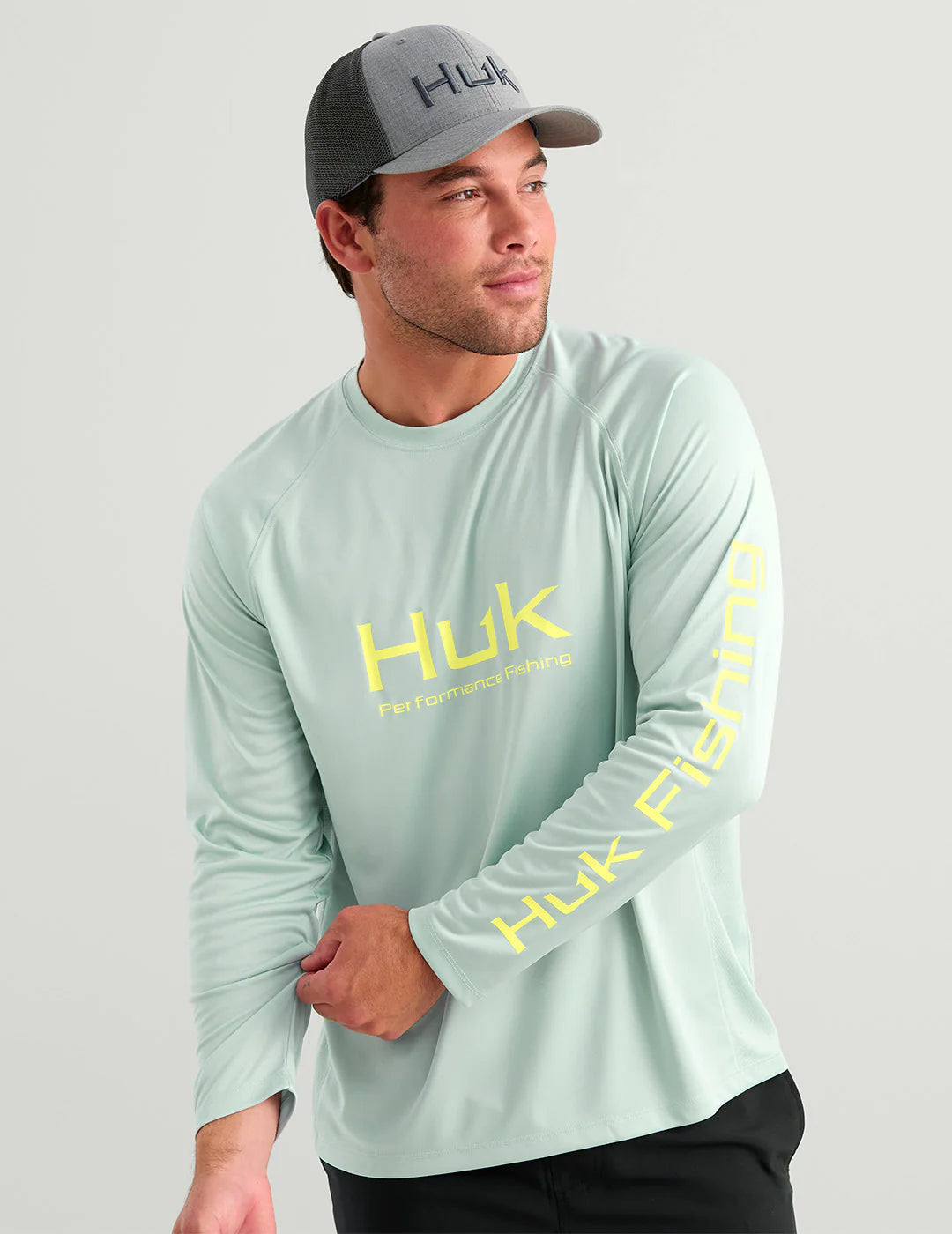 Pursuit Performance LS Crew - Heron Blue