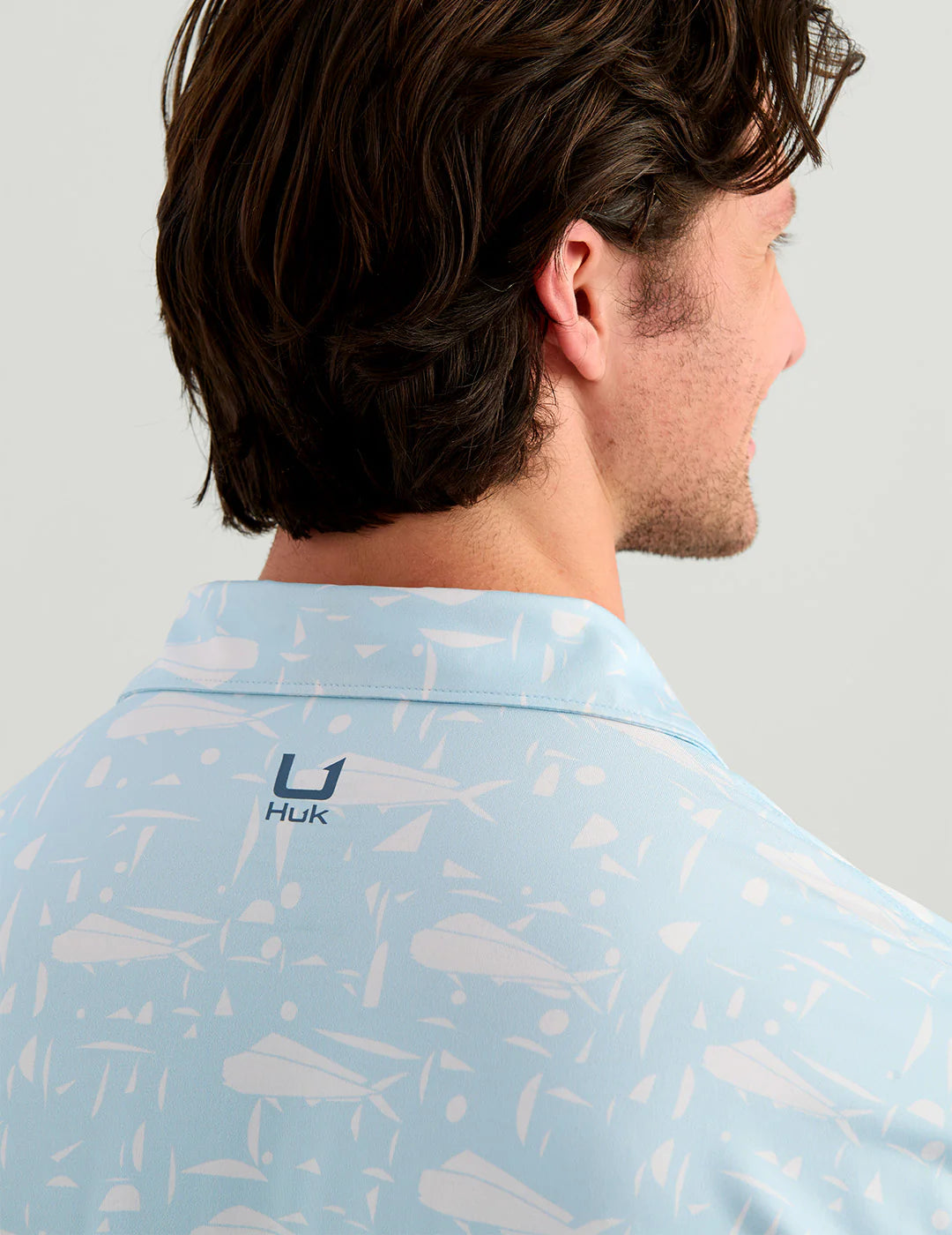 Pursuit Performance Polo - Coastal Drift Dolphin