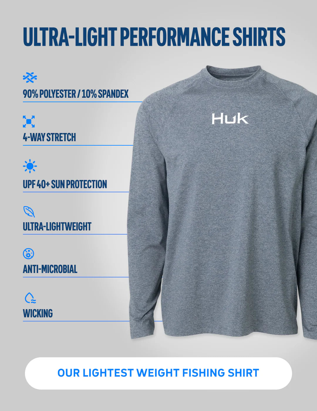 Airweight Heather 1/4 Zip - Seagrass