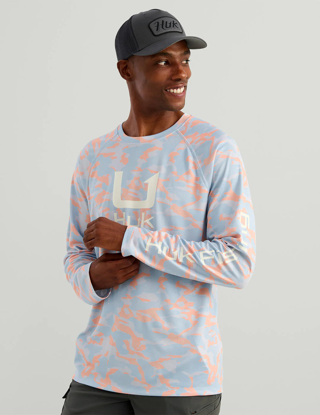 Icon Printed Crew - Coral Reef Camo