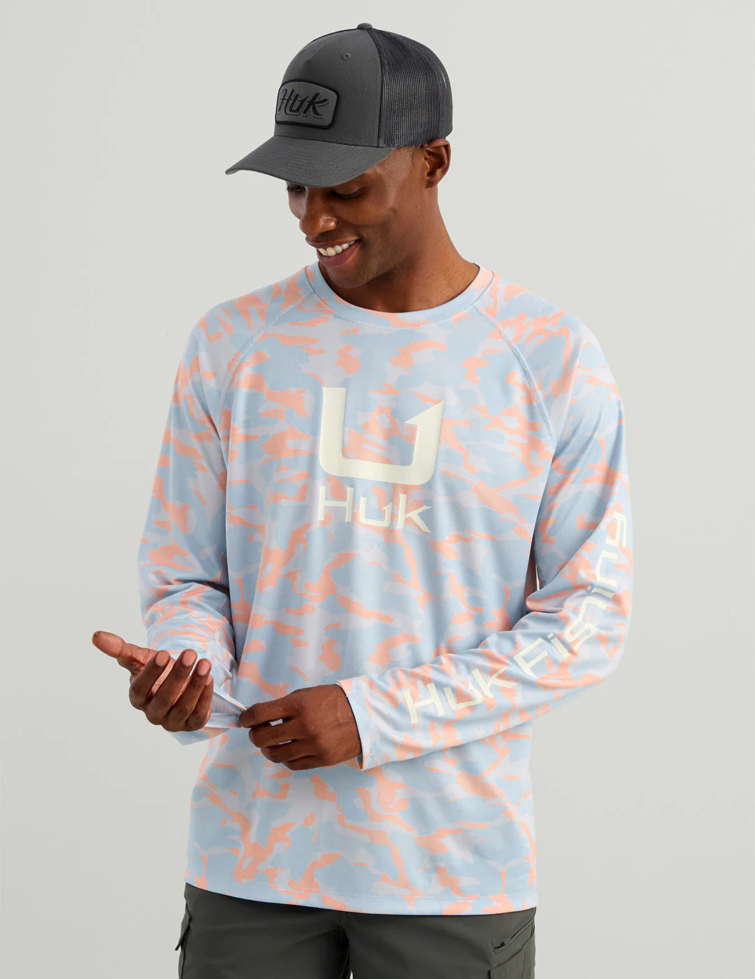 Icon Printed Crew - Coral Reef Camo