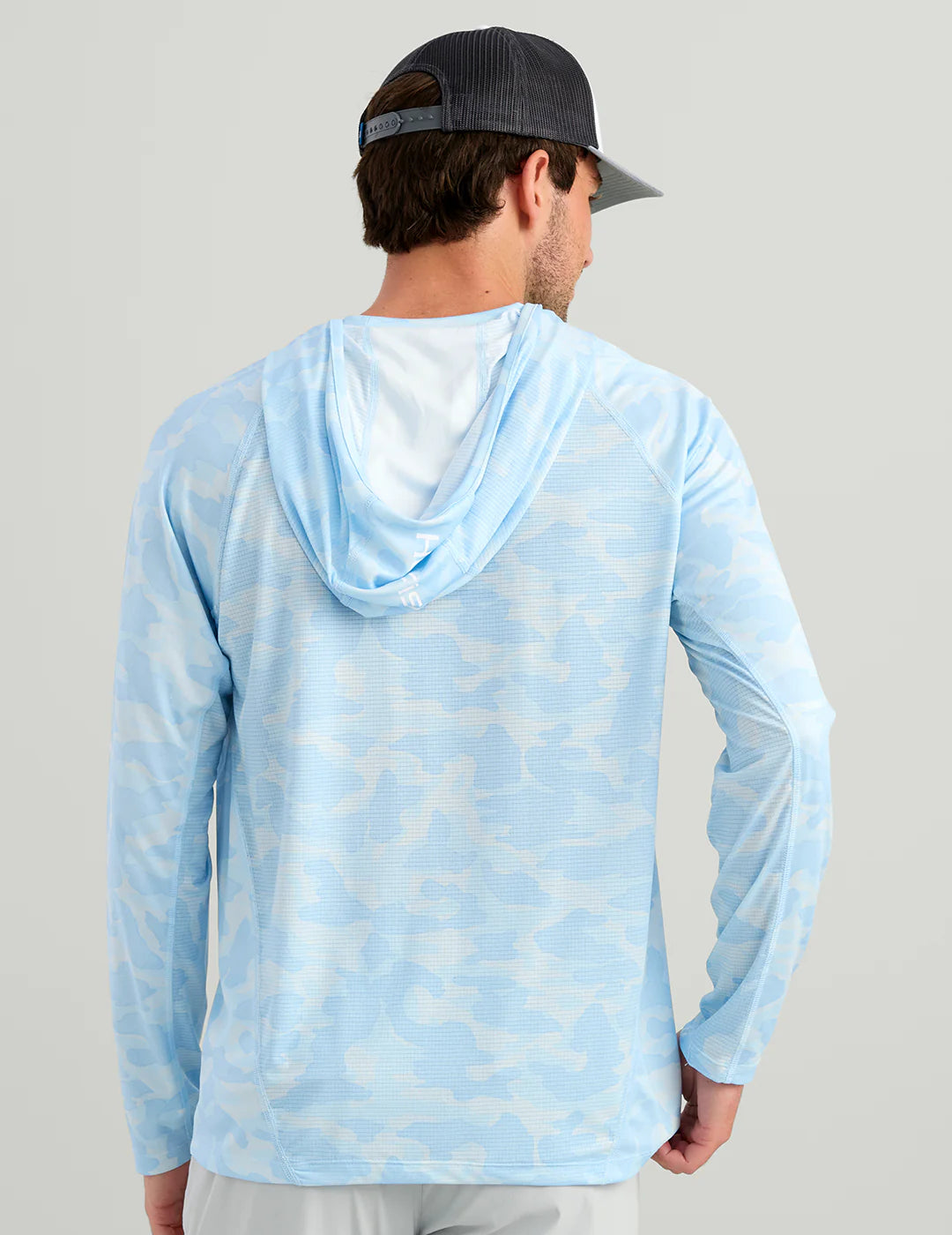 Icon Printed Hoodie - Coastal Drift Camo