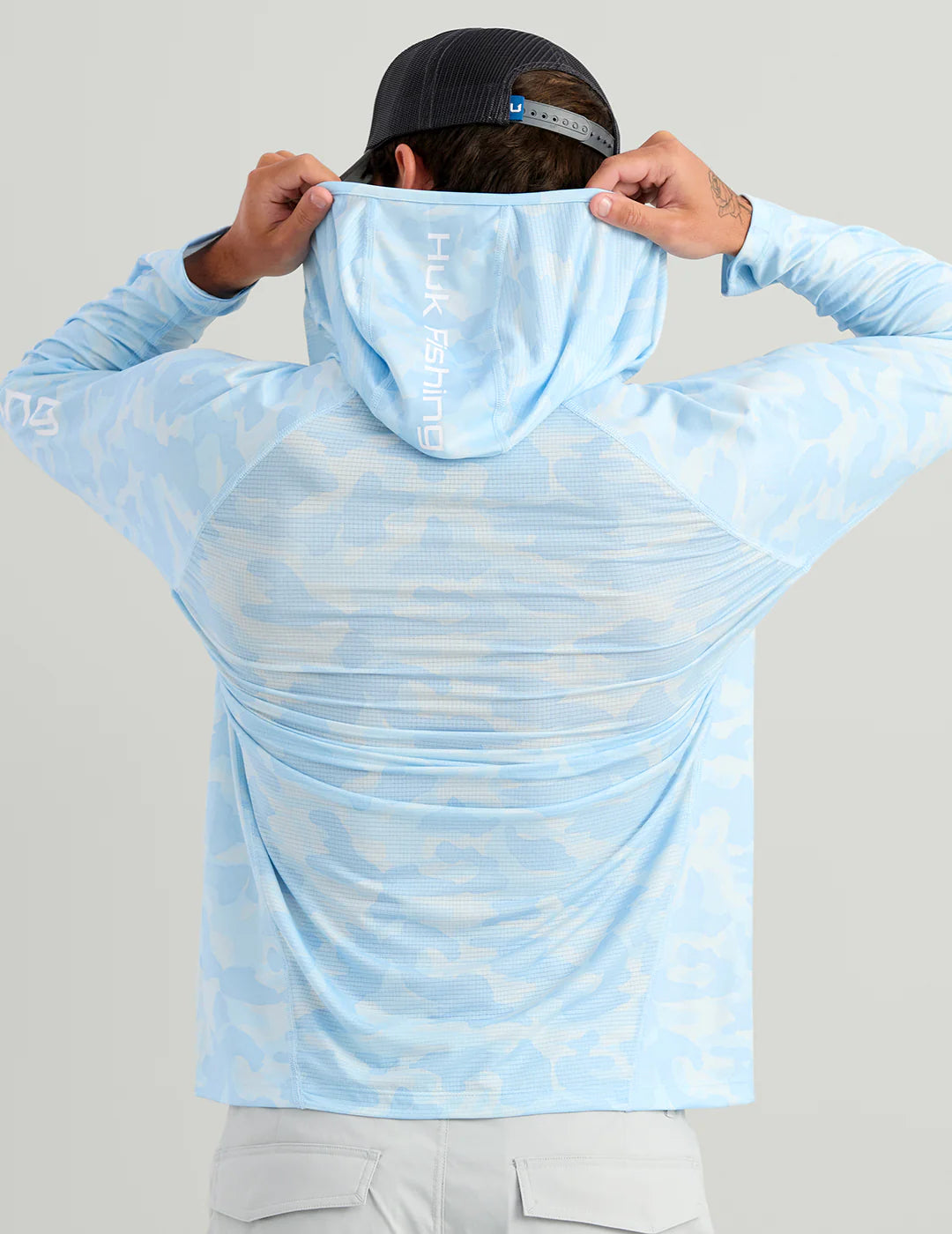 Icon Printed Hoodie - Coastal Drift Camo