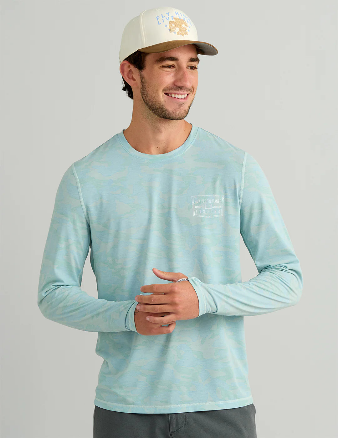 Drift Printed LS Crew