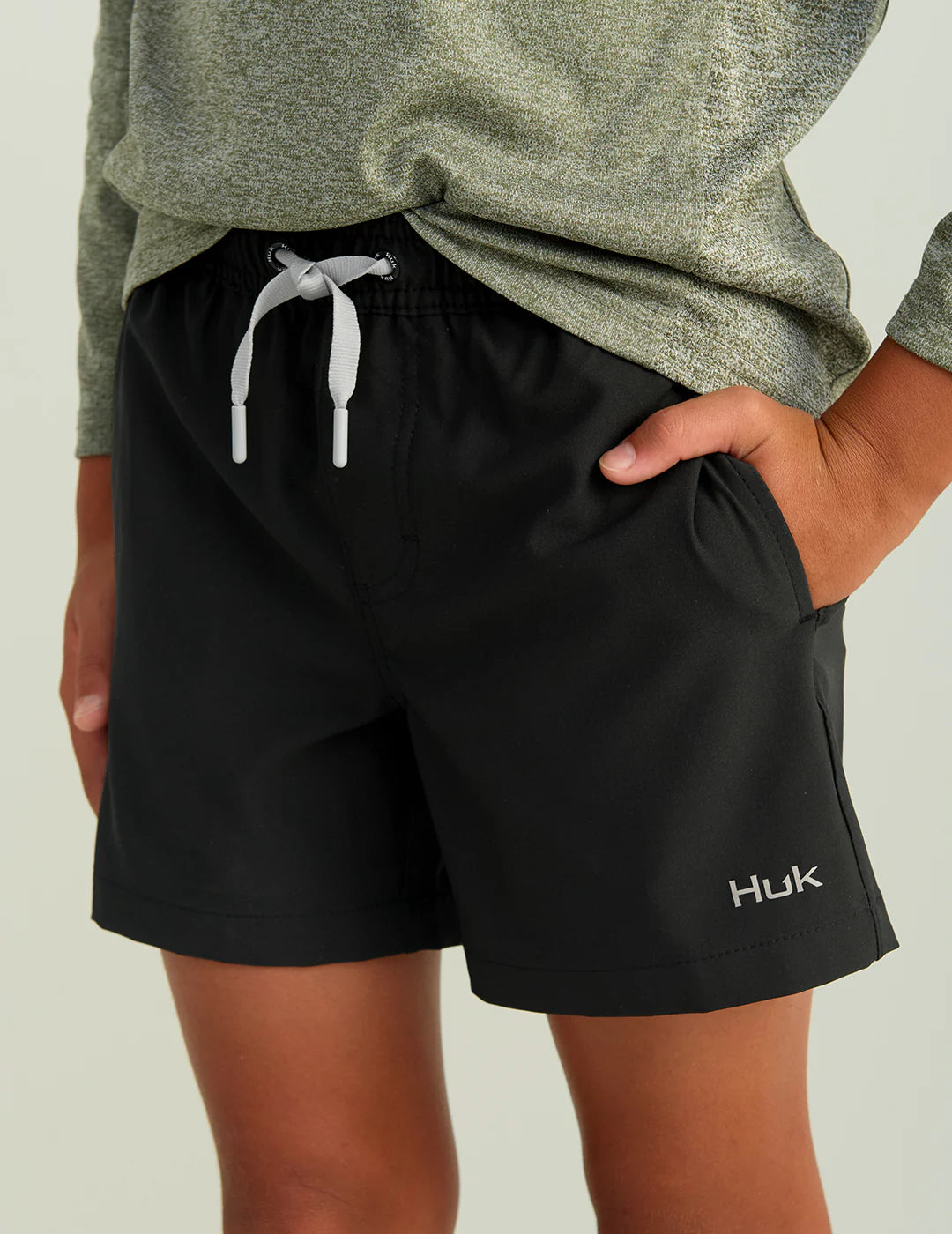 Youth Pursuit Volley Shorts - Black