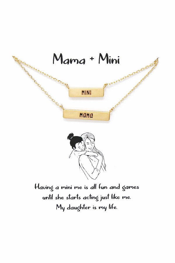 Mama + Mini Necklaces