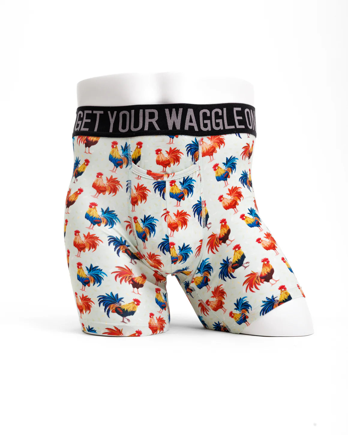 Cocky Rooster Caddie Boxer Briefs