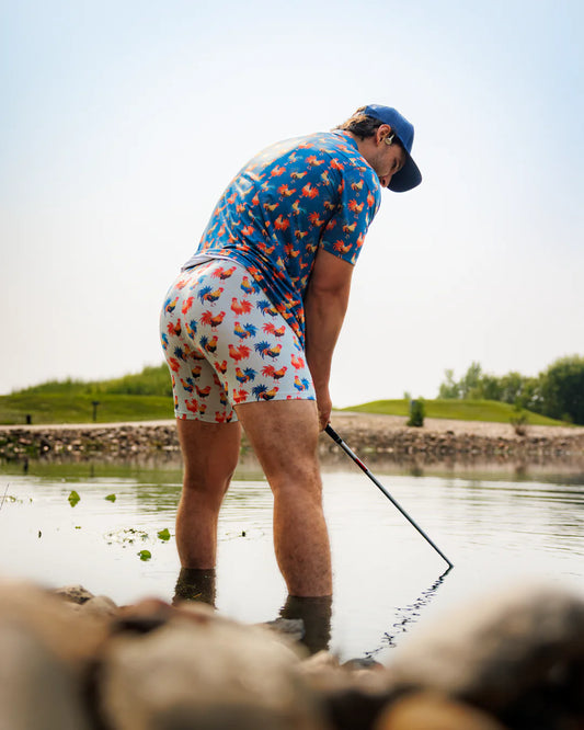 Cocky Rooster Caddie Boxer Briefs