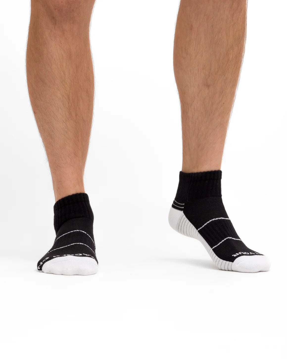 Wavelength Quarter Socks: 3-Pack