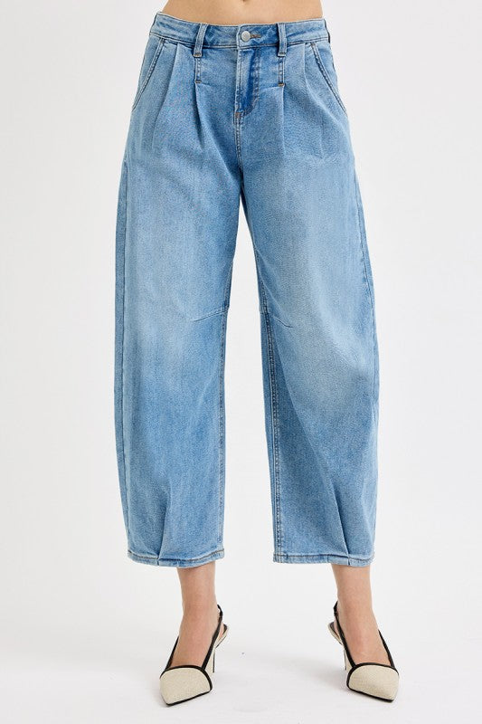 Lila Barrel Jeans