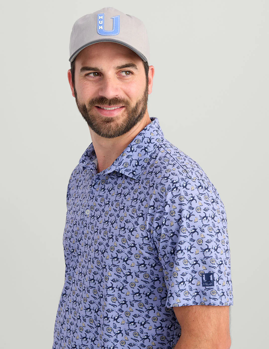 Pursuit Performance Polo - Lightning Sky