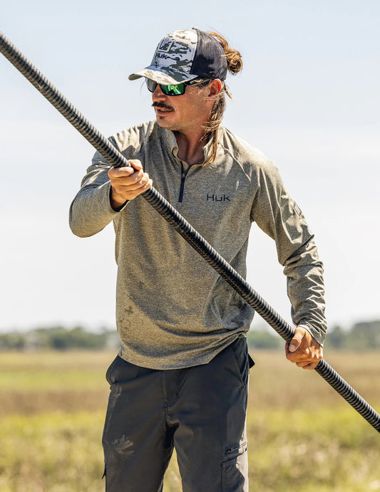 Airweight Heather Quarter Zip