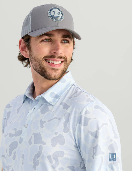 Huk Circle Patch Trucker Hat