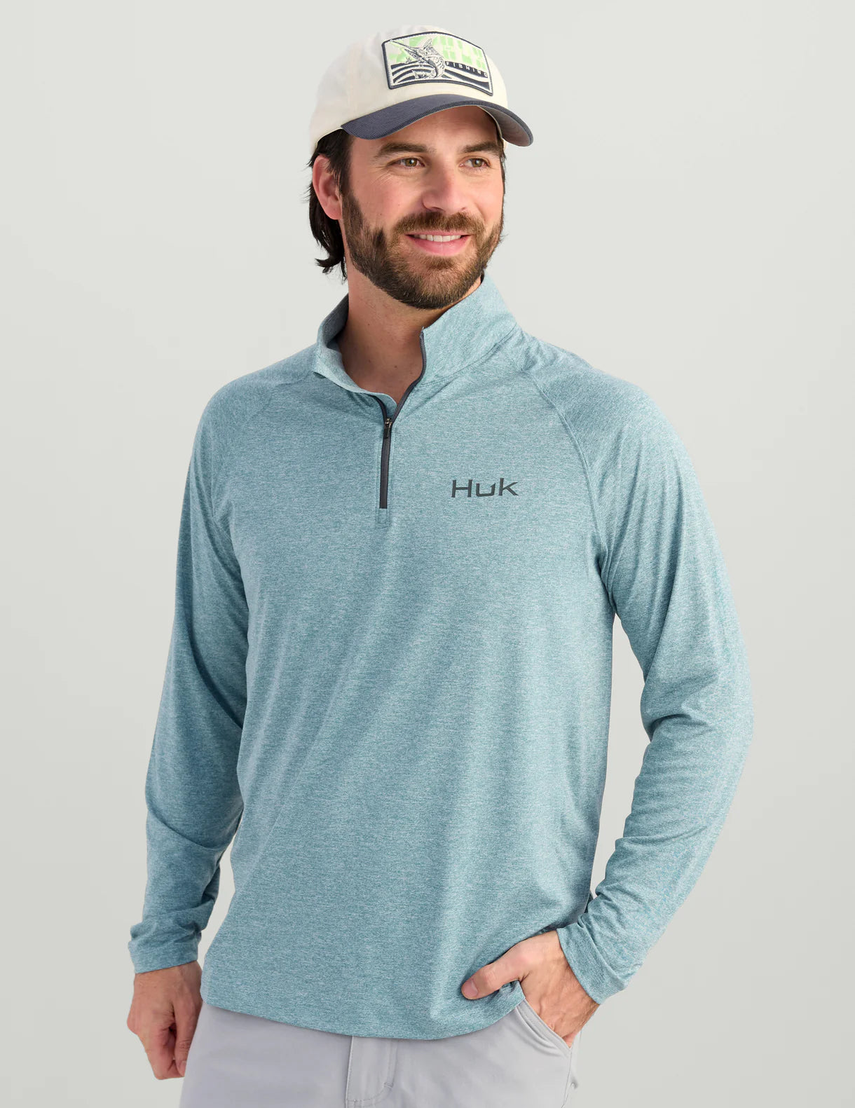 Airweight Heather Quarter Zip