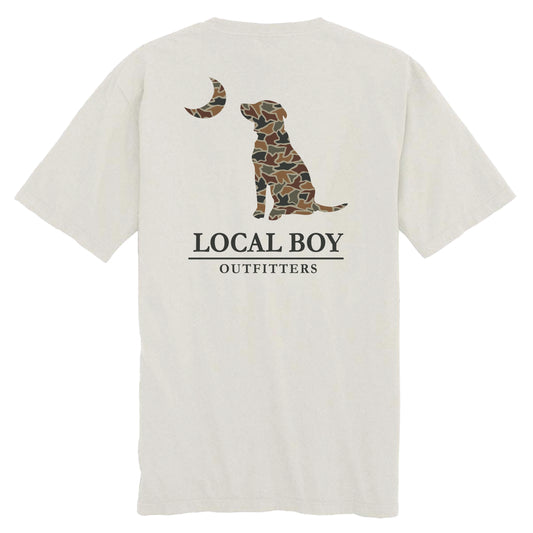 Duck Camo Dog & Moon Tee