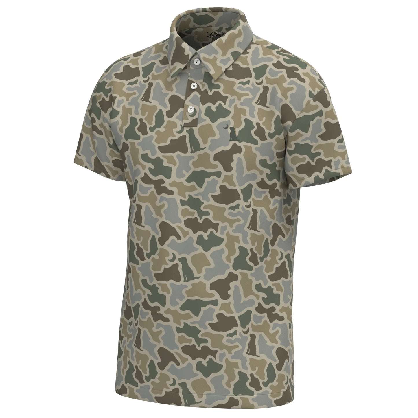 Dirty Myrtle Polo - Sand Dog & Moon Camo