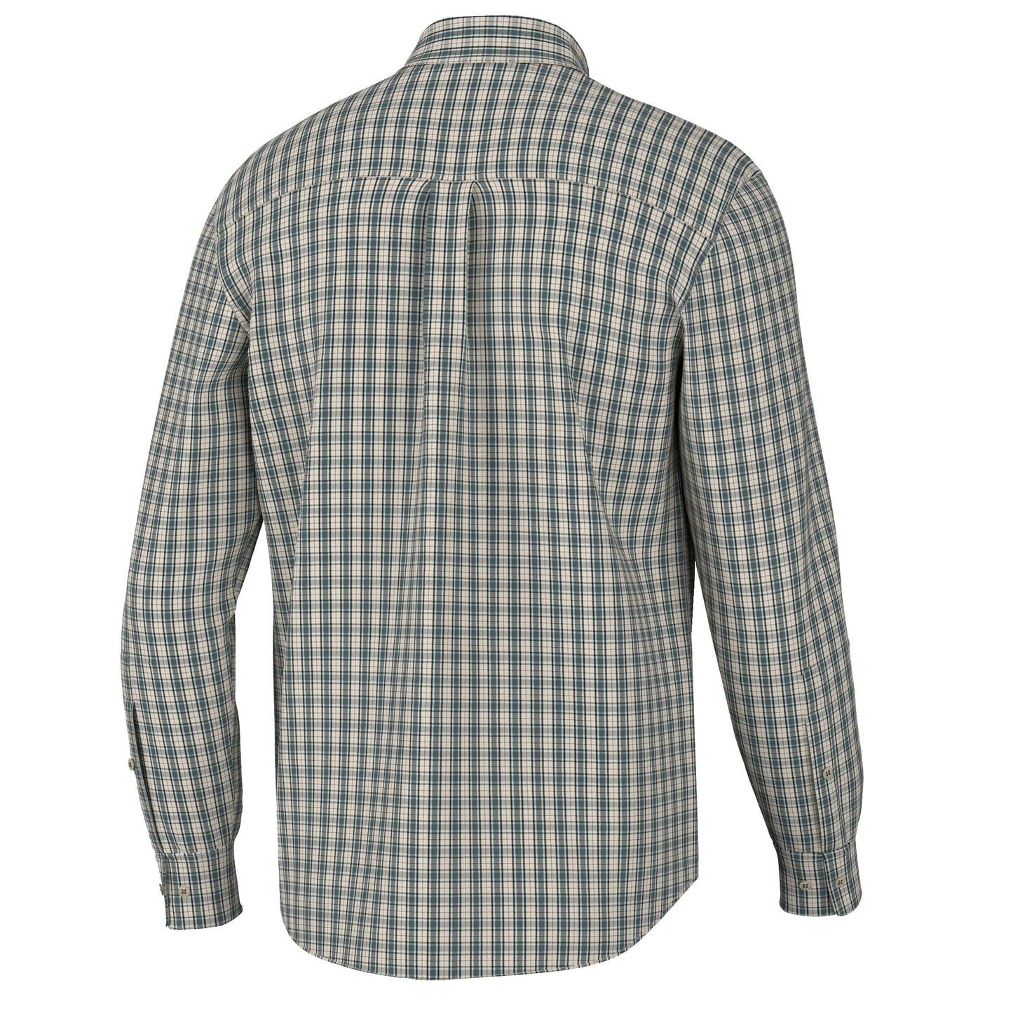 Stamps Dress Shirt - Beige/Olive/Green