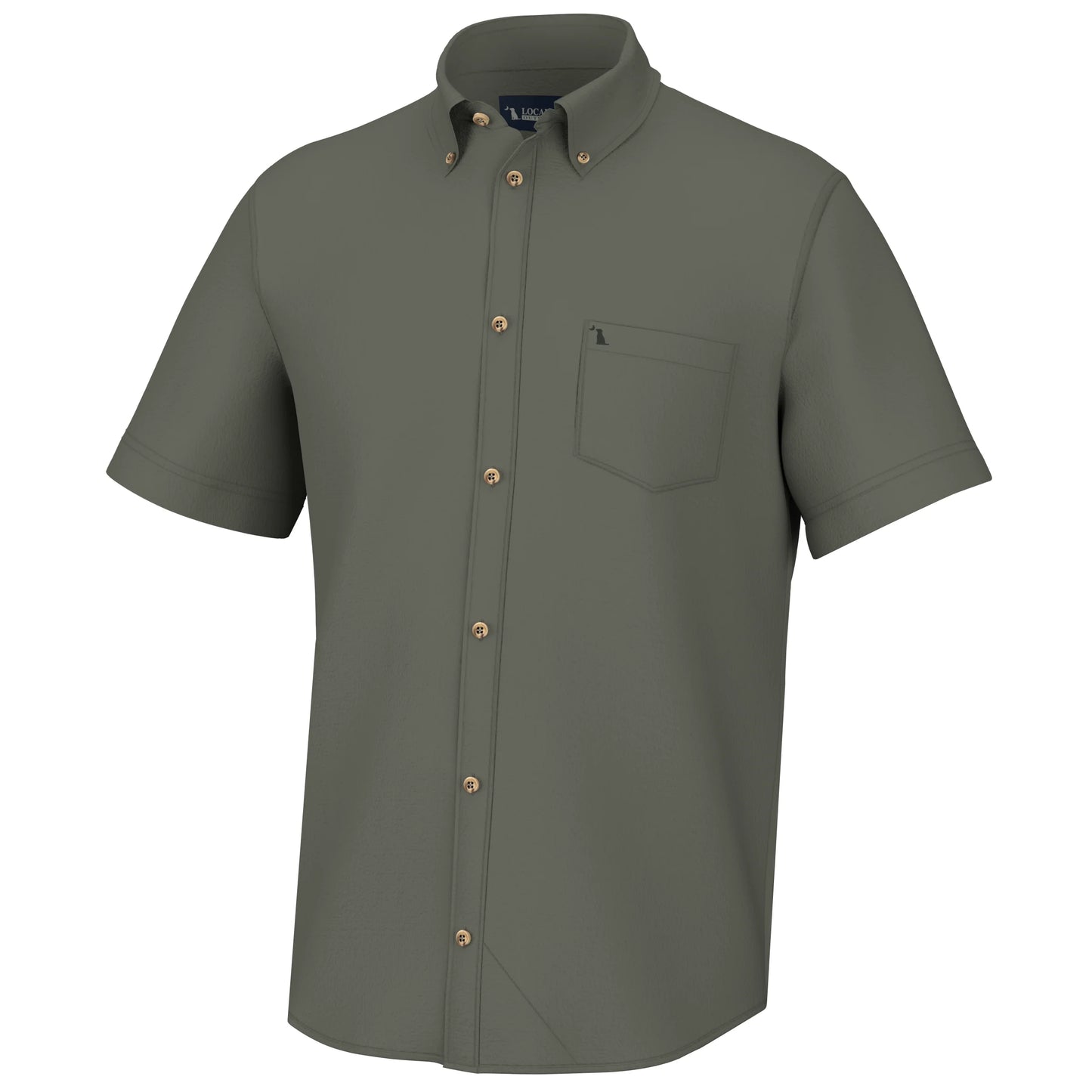 Low Country Button Down - Olive