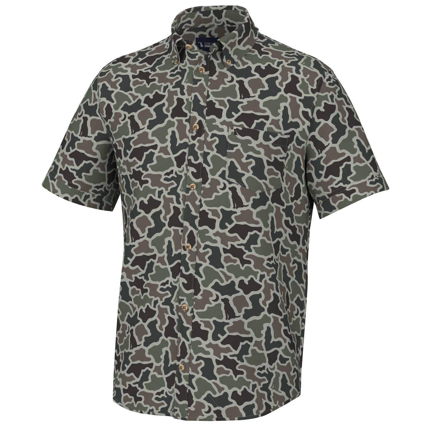 Low Country Button Down - Dog & Moon Camo