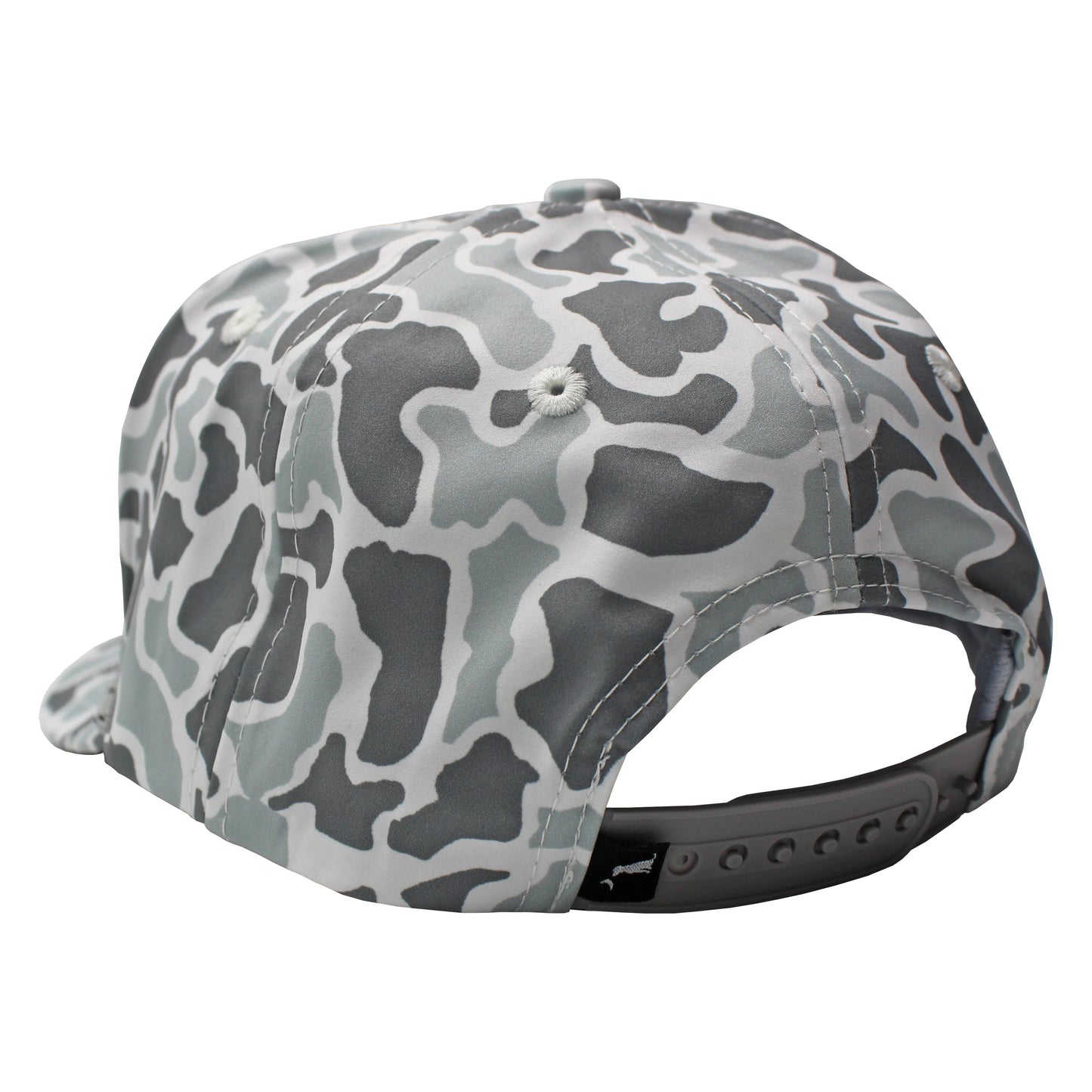 White Localflage Woven Patch Hat