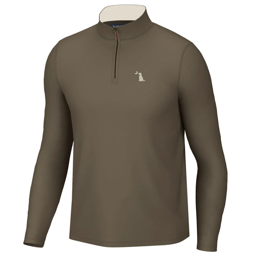 Bentley Quarter Zip - Brown