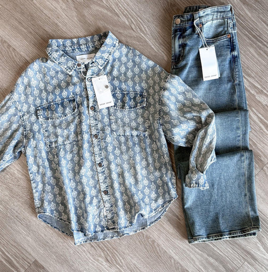 Adrianna Top - Tulip Crest