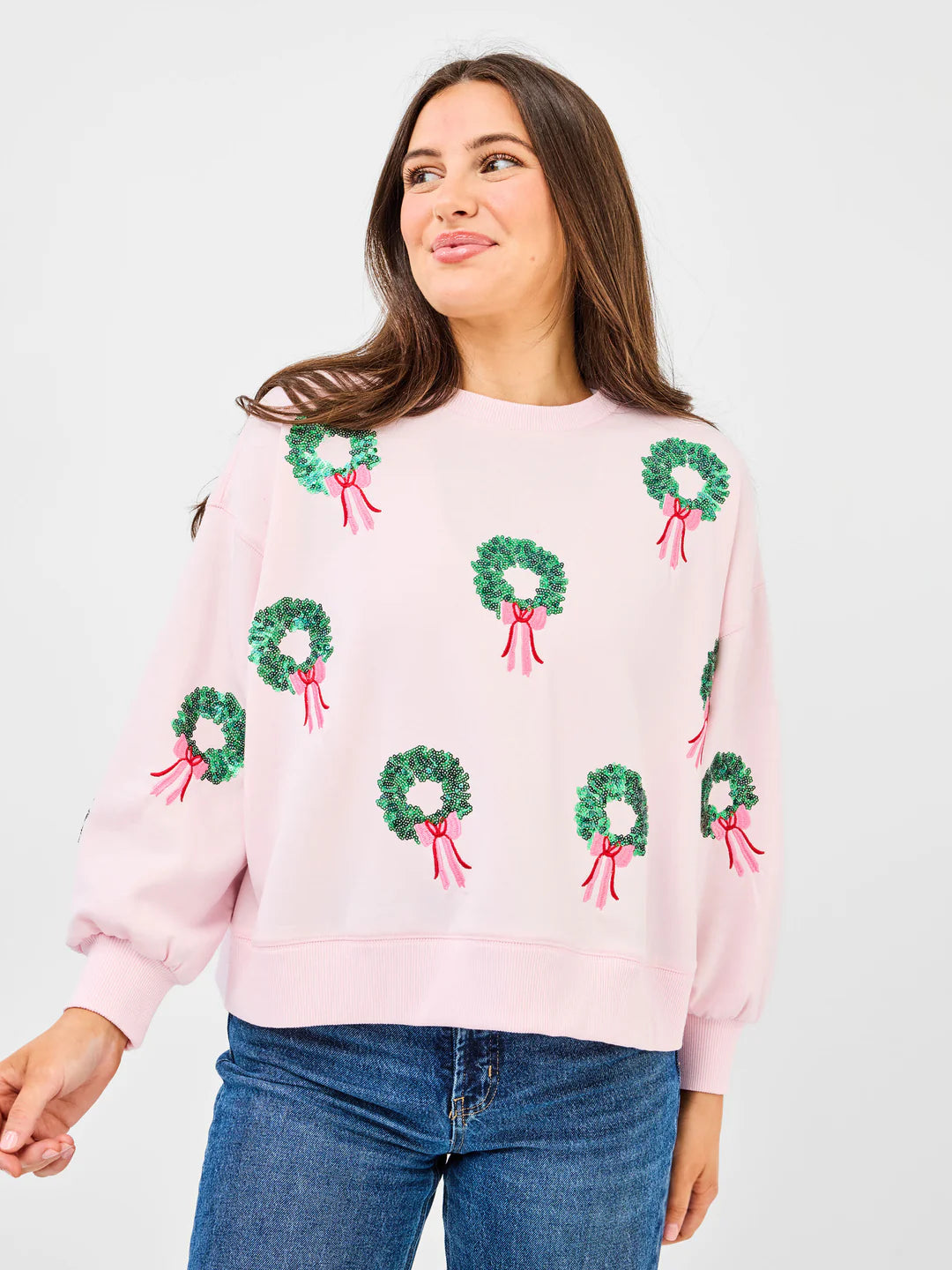 Christmas Wreath Sweatshirt