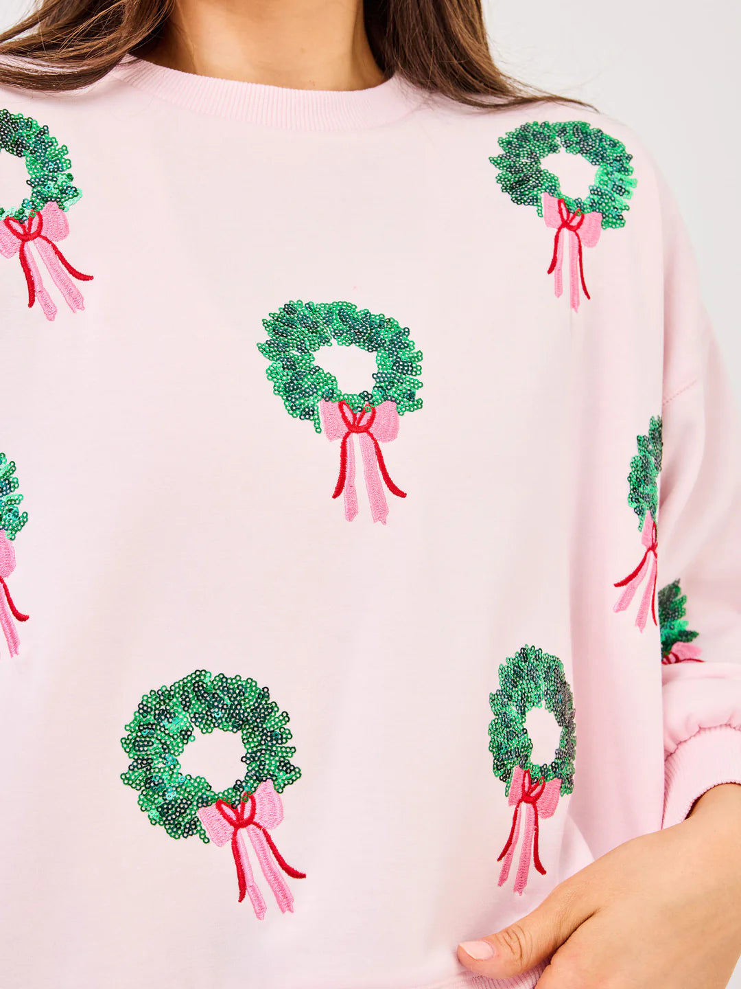 Christmas Wreath Sweatshirt