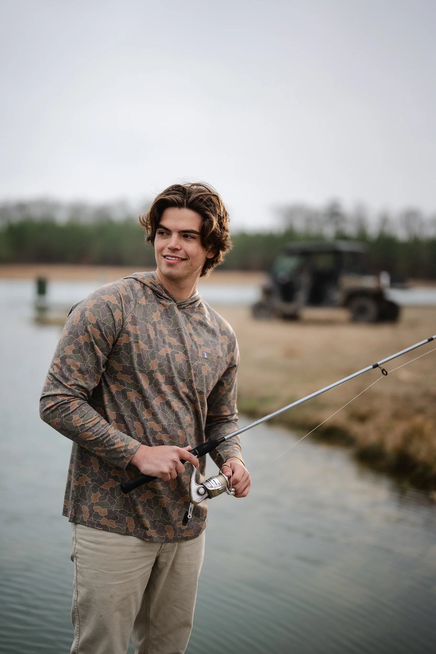 Heather Blend Hoodie - Lowcountry