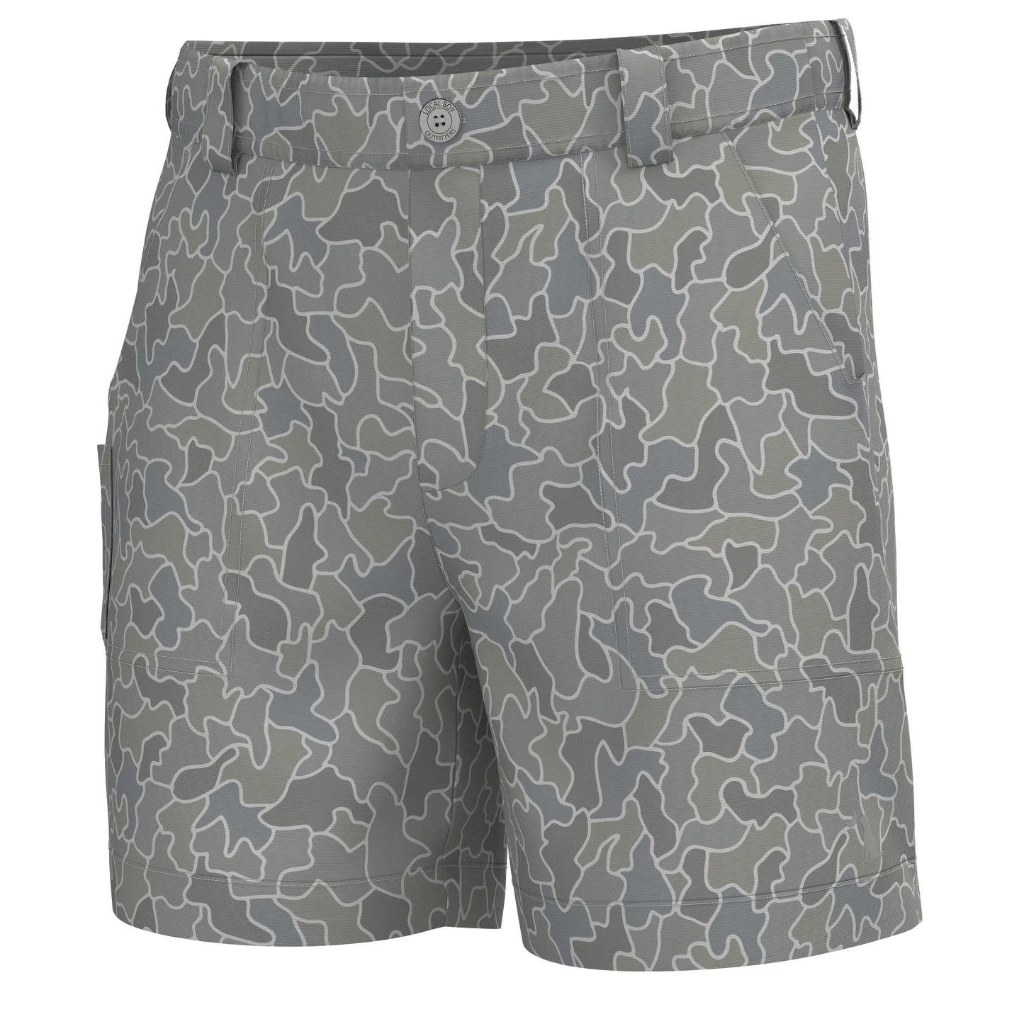 Chum Shorts - Cobblestone Gray