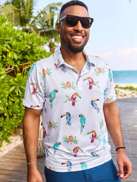 The Dude Where's Macaw Polo