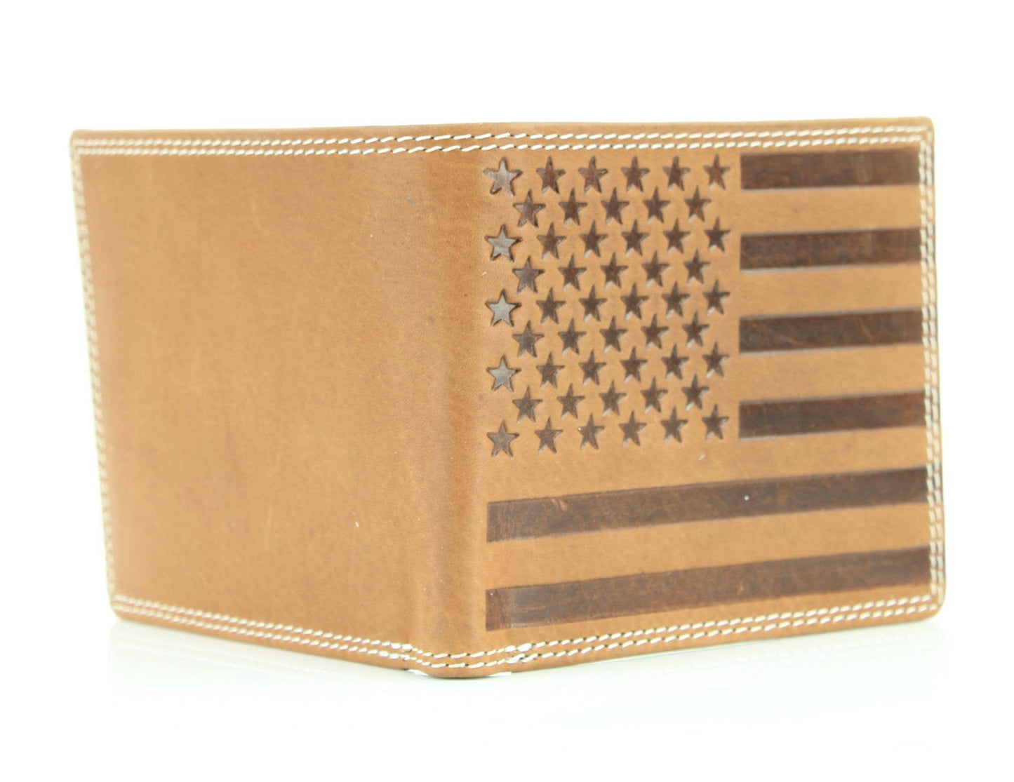 American Flag Embossed Wallet