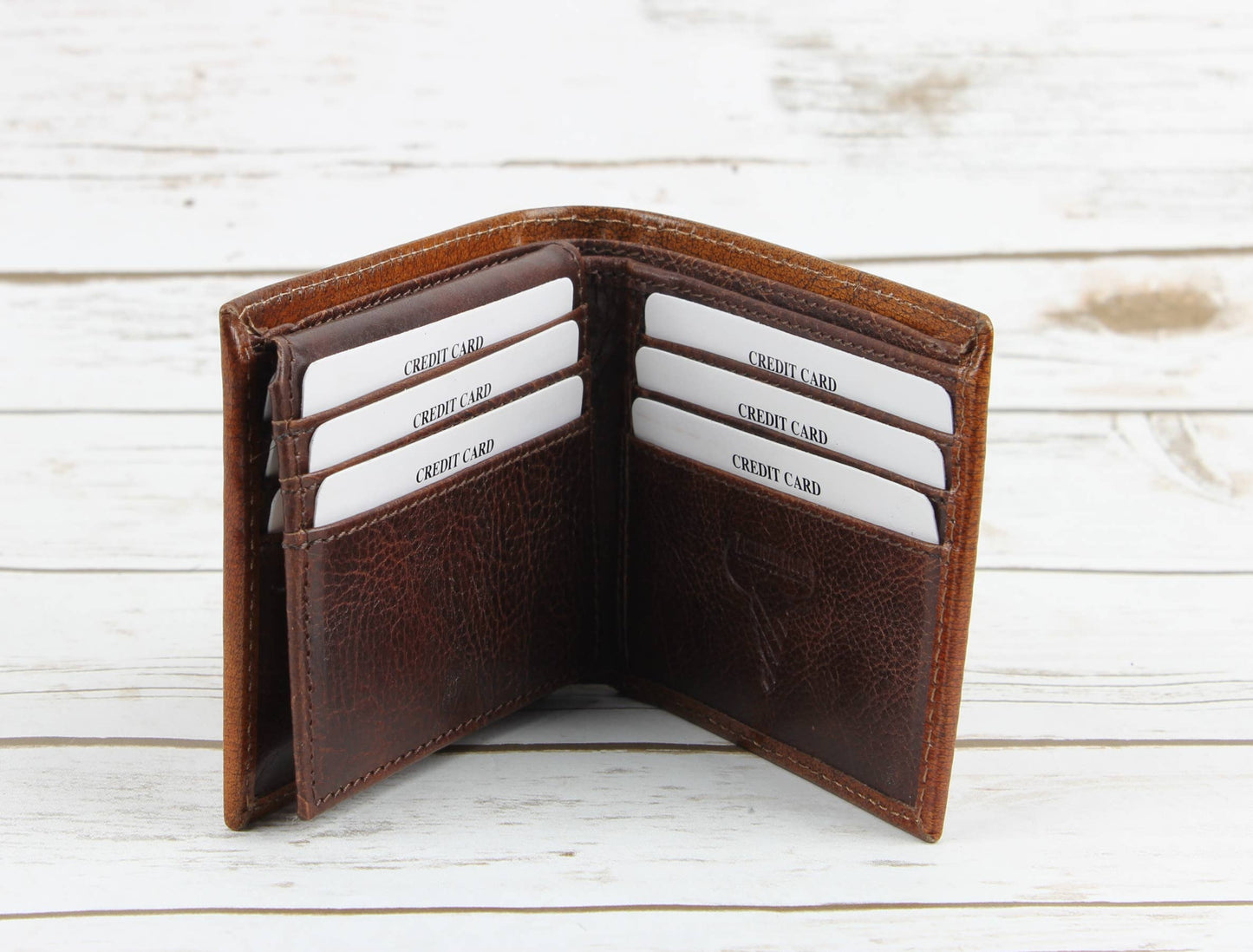 Tooled Leather Wallet