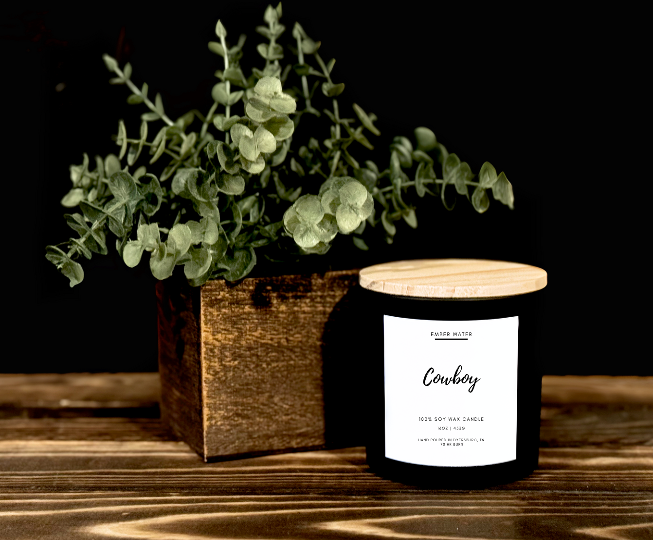 Cowboy 16 oz 100% Soy Candle