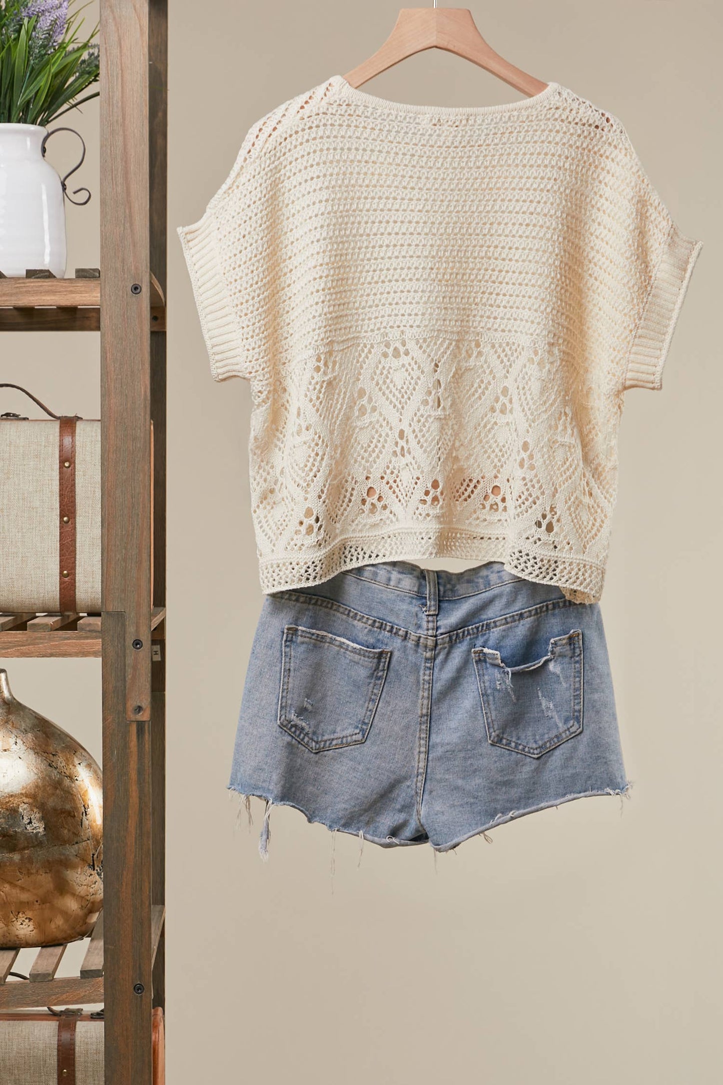 Crochet Boho Top
