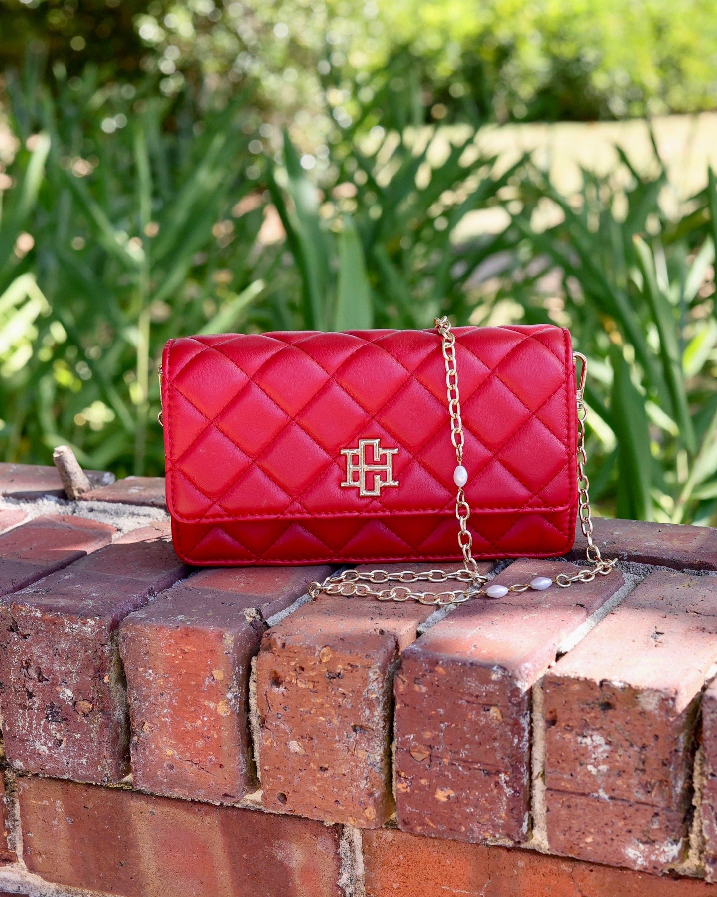Brynleigh Clutch Crossbody Red SQ
