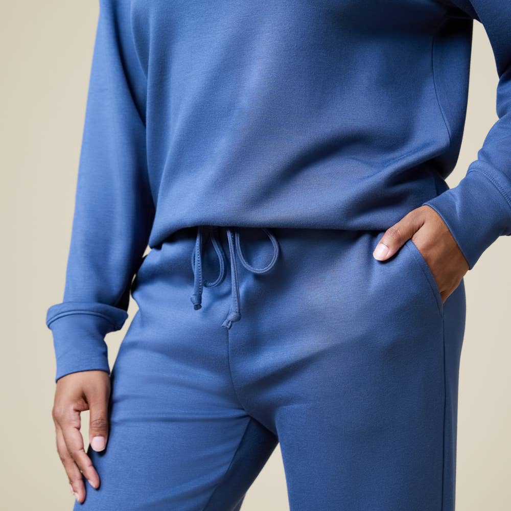 Athleisure DreamTech 1/4 Zip Jogger Set for Women