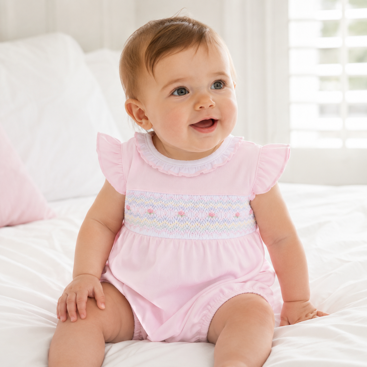 Junie's Classics Smocked Bubble