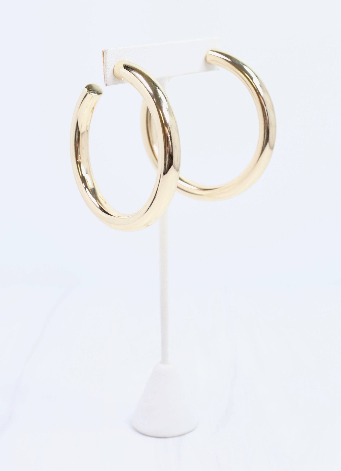 Chantell Hoop Earring Shiny Gold