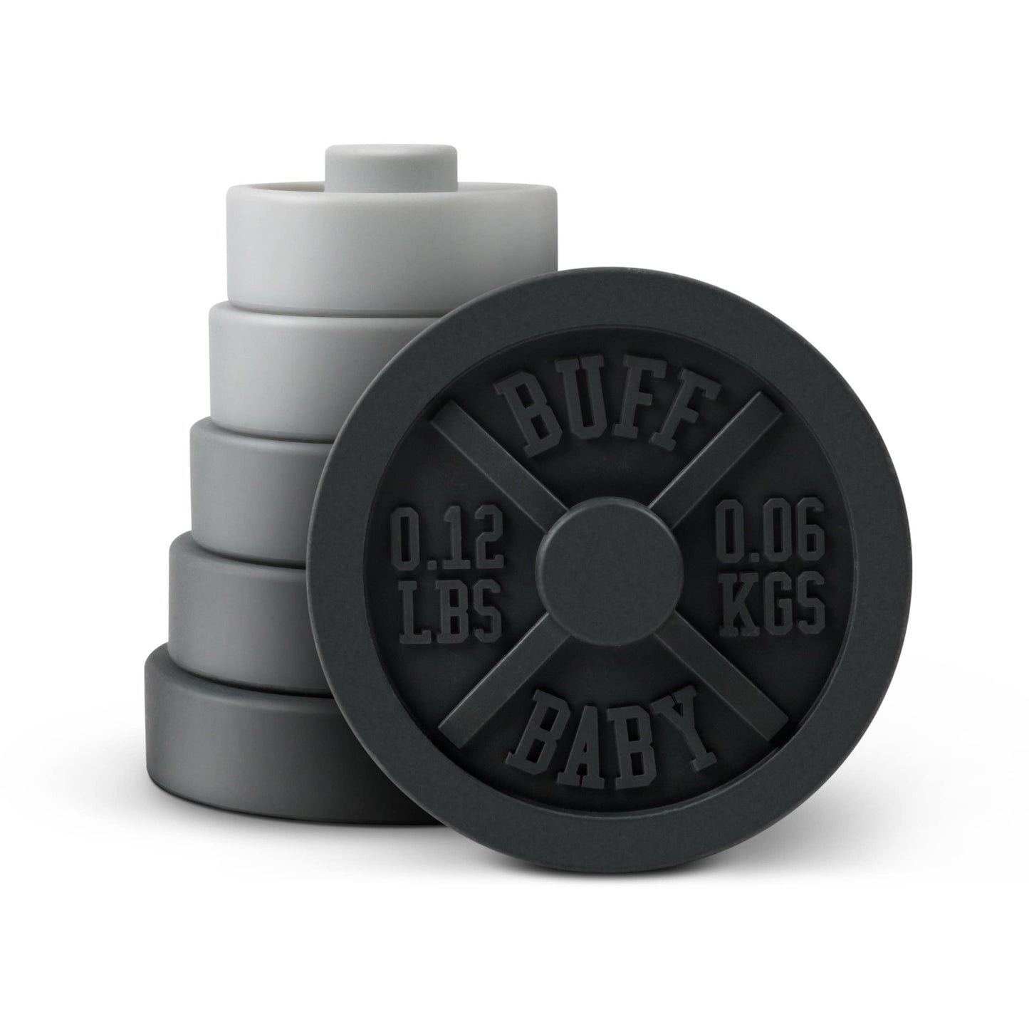 BUFF BABY - Weight Plate Stacking Toy and Teether