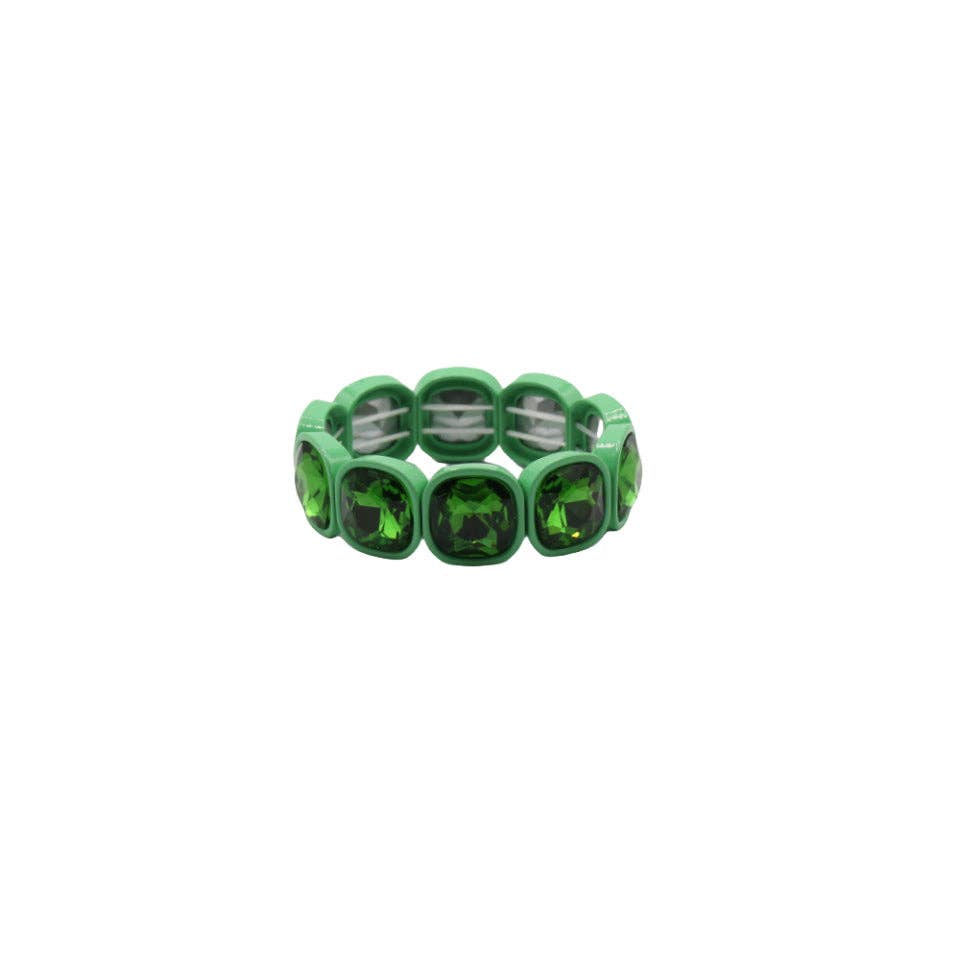 Glass Cuff Crystal