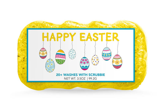 Happy Easter Body Bar Sponge | Loved | Yellow