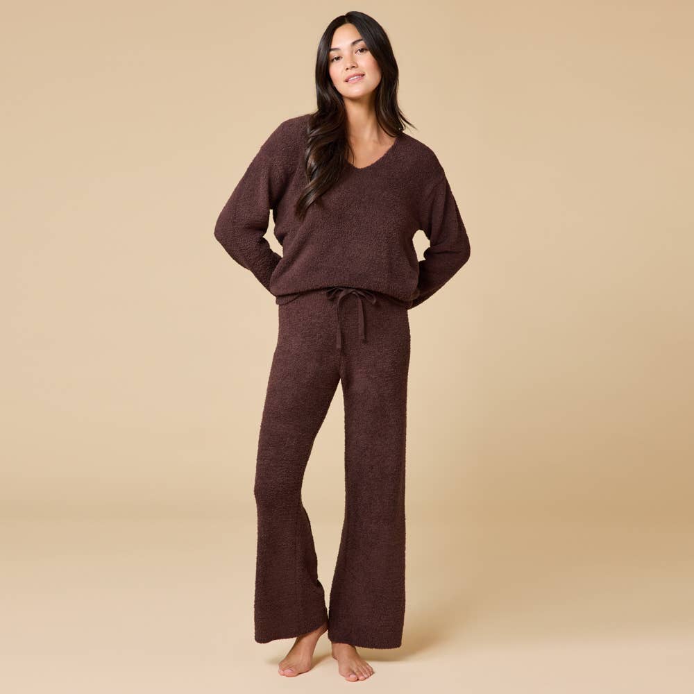 Oprah's Fave 2024 - Solid Marshmallow V-Neck Lounge Set