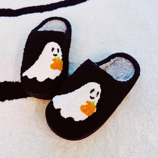Ghost Cozy Slippers