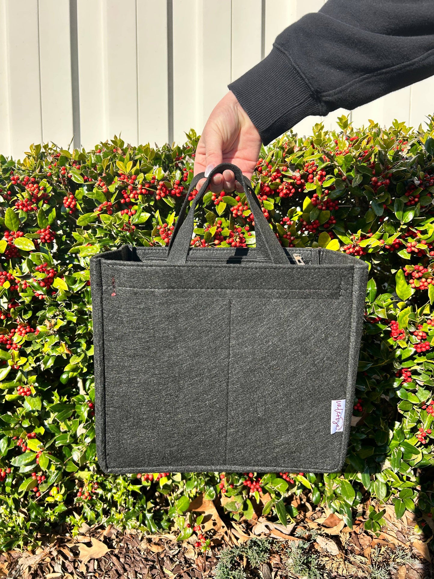 Black Felt Bag Organizer