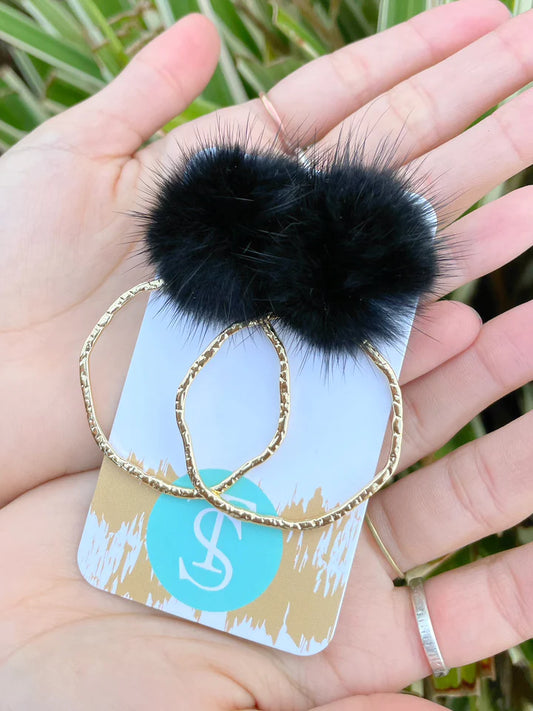 Gameday Puff Earrings