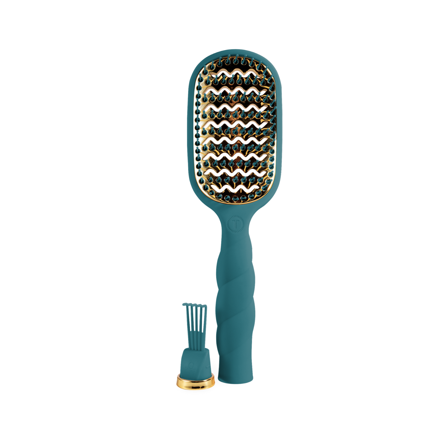 Vented Hair Brush - Teal With It