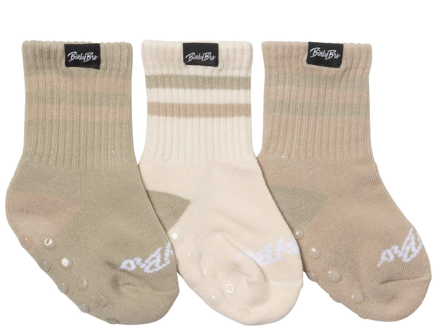 Kids Socks 3-Pack Beige