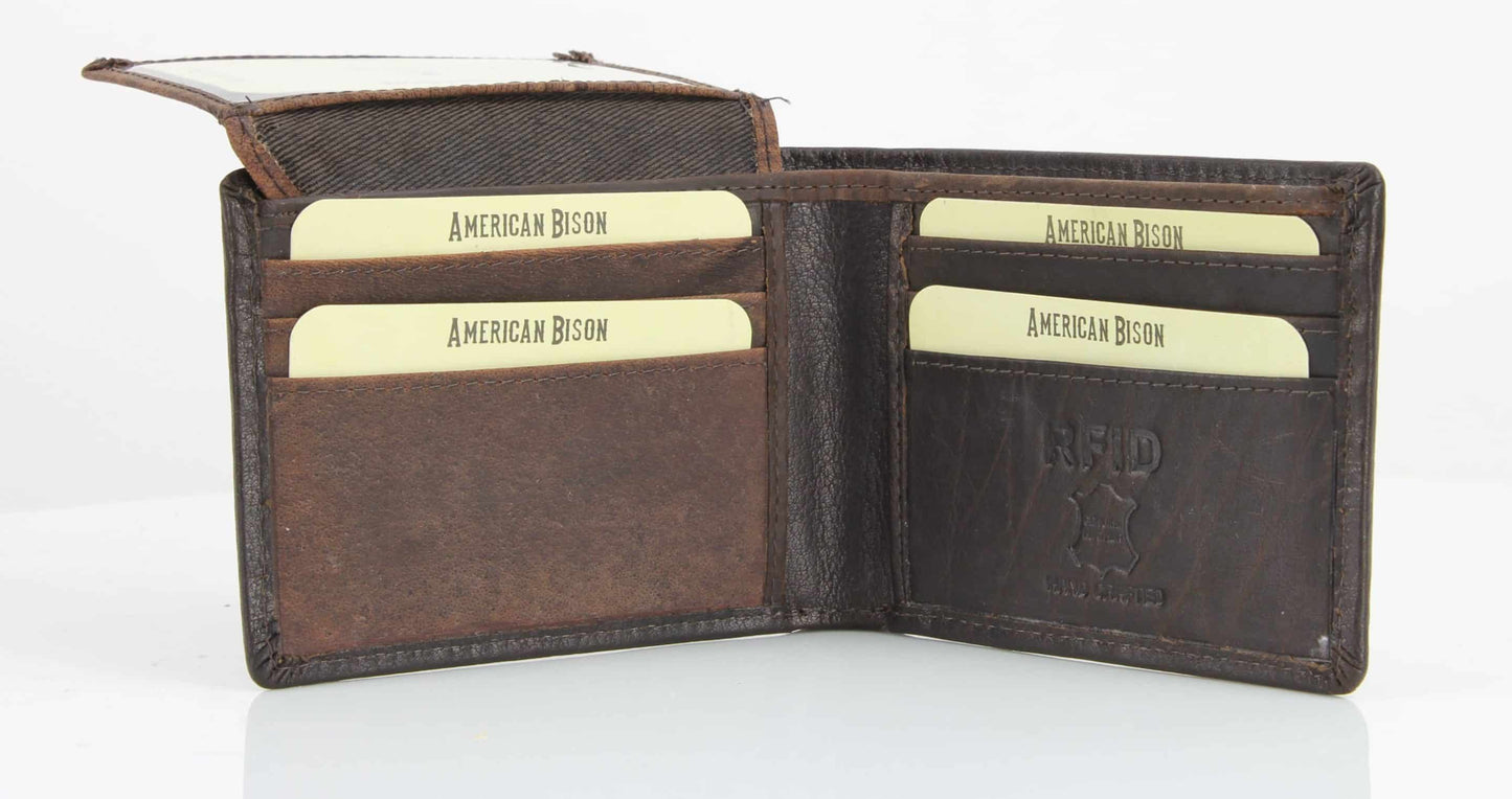 American Flag Embossed Wallet
