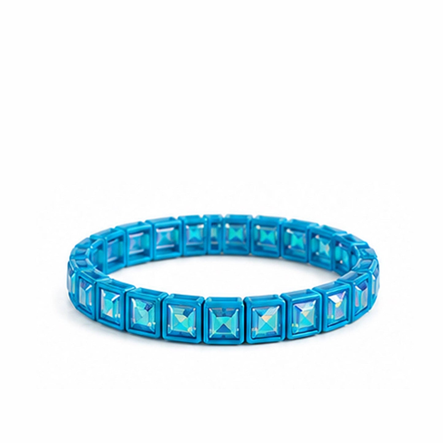 Turq Rhinestone Bracelet